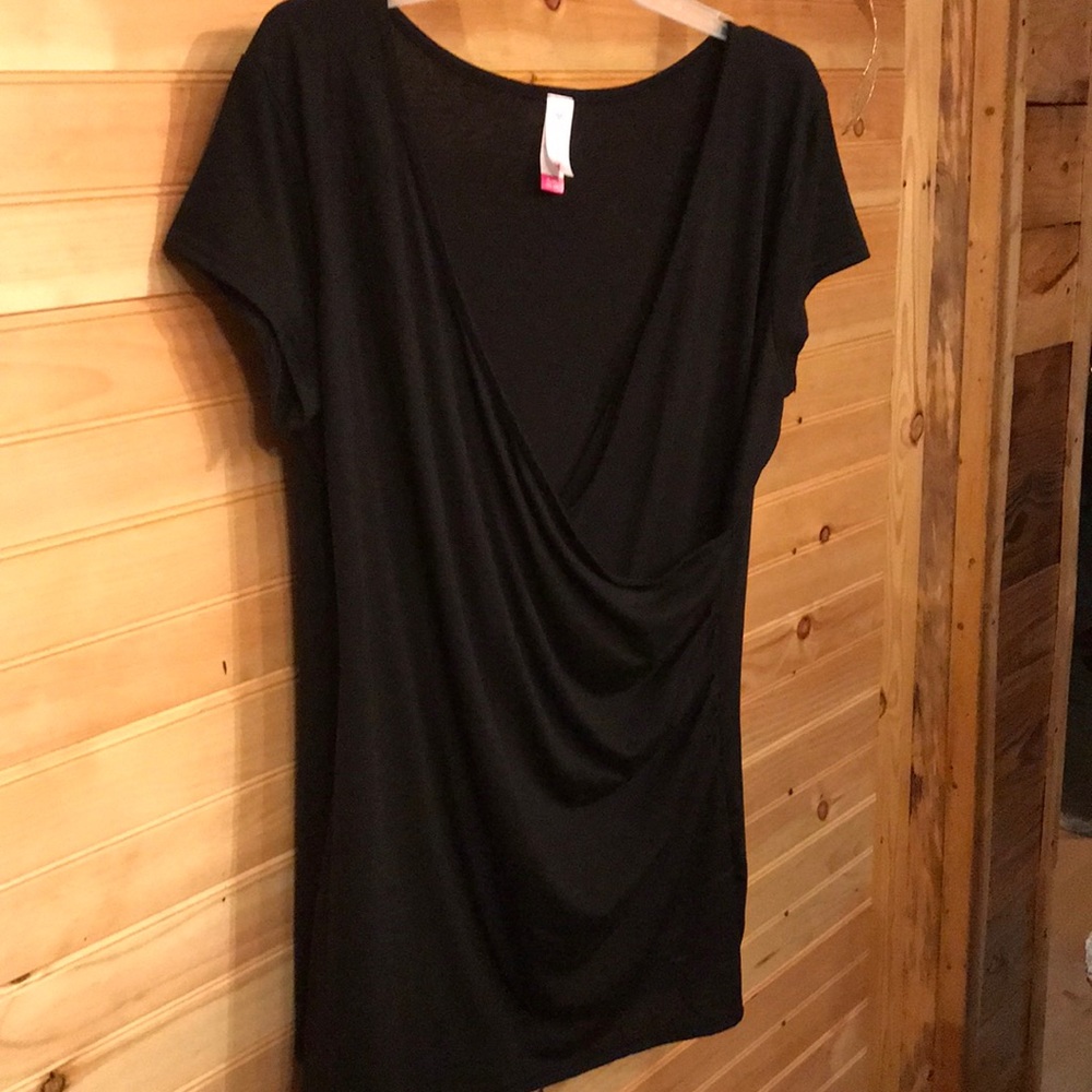Black dress top